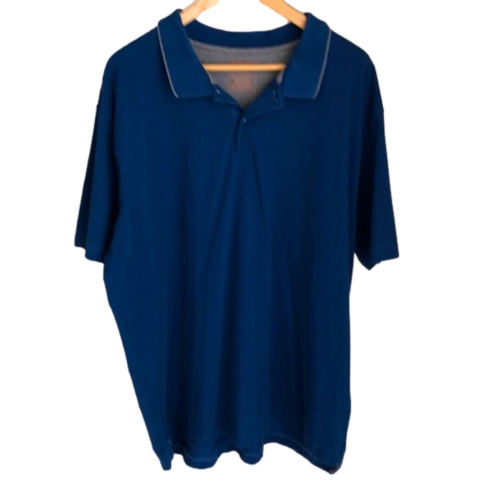 3/$25 Dockers Blue Polo Size 2XL